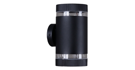 Уличный настенный светильник Reluce 86226-9.2-002CT 2*GX53 BK