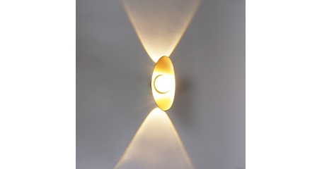 Уличный настенный светильник Reluce 86868-9.2-001JH LED7W BK+GD