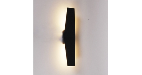 Уличный настенный светильник Reluce 86877-9.2-001JH LED2*6W BK
