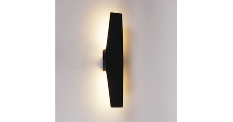 Уличный настенный светильник Reluce 86877-9.2-001JH LED2*6W BK