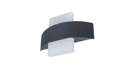 Уличный настенный светодиодный светильник Arte Lamp Croce A1444AP-1GY