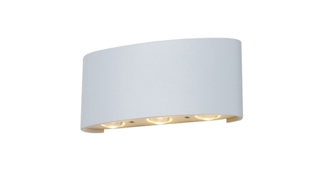 Уличный настенный светодиодный светильник Crystal Lux CLT 023W3 WH