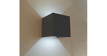 Уличный настенный светодиодный светильник Kink Light Куб 08585,16(4000K)