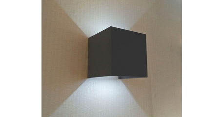 Уличный настенный светодиодный светильник Kink Light Куб 08585,16(4000K)