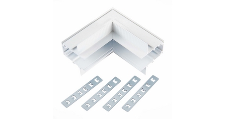 Внутренний угол-соединитель для встраиваемого магнитного шинопровода ST Luce Skyline 48 ST1007.549.12