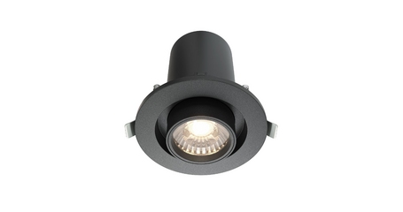 Встраиваемый спот Maytoni Hidden DL045-01-10W4K-B