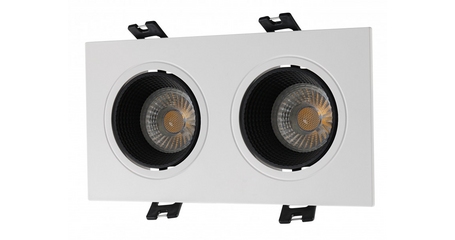 Встраиваемый светильник Denkirs DK3072-WH+BK