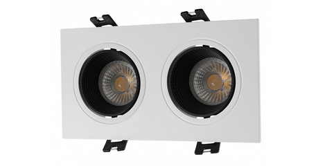 Встраиваемый светильник Denkirs DK3072-WH+BK