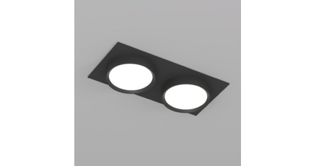 Встраиваемый светильник Denkirs Flat DK2092-BK