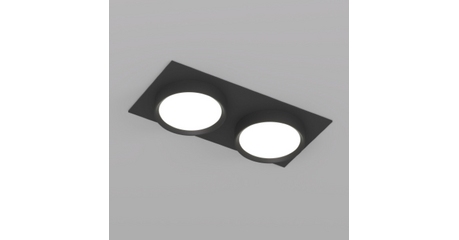 Встраиваемый светильник Denkirs Flat DK2092-BK