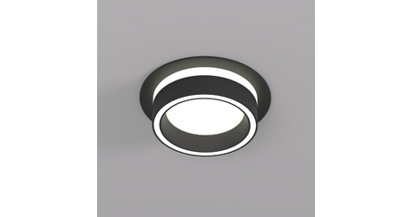 Встраиваемый светильник Denkirs Niko DK2100-BK