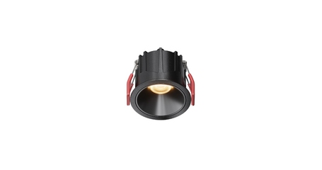 Встраиваемый светильник Maytoni Alfa LED DL043-01-10W2.7K-RD-B