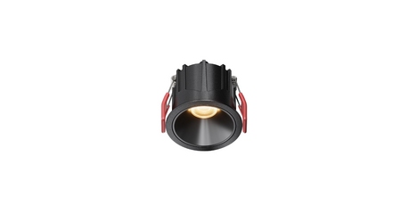 Встраиваемый светильник Maytoni Alfa LED DL043-01-10W2.7K-RD-B