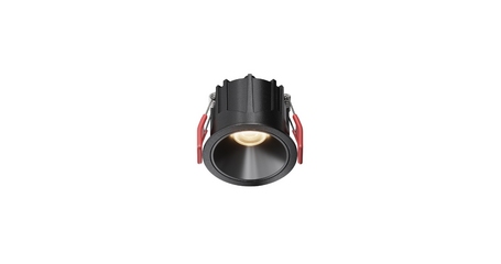 Встраиваемый светильник Maytoni Alfa LED DL043-01-10W3K-RD-B-1