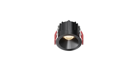 Встраиваемый светильник Maytoni Alfa LED DL043-01-10W3K-RD-B-1