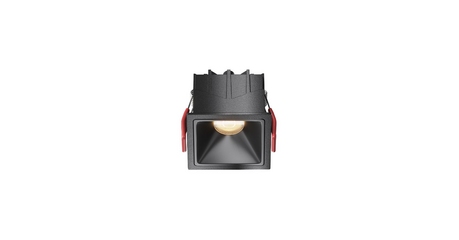 Встраиваемый светильник Maytoni Alfa LED DL043-01-10W3K-SQ-B-1