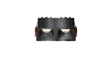 Встраиваемый светильник Maytoni Alfa LED DL043-02-10W4K-SQ-B-1