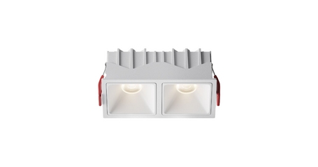 Встраиваемый светильник Maytoni Alfa LED DL043-02-10W4K-SQ-W-1