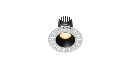Встраиваемый светильник Maytoni Dip DL119-10W-2.7K-TRS-B