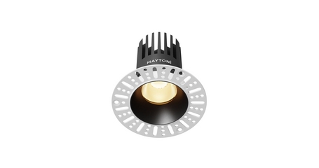 Встраиваемый светильник Maytoni Dip DL121-15W-2.7K-TRS-B