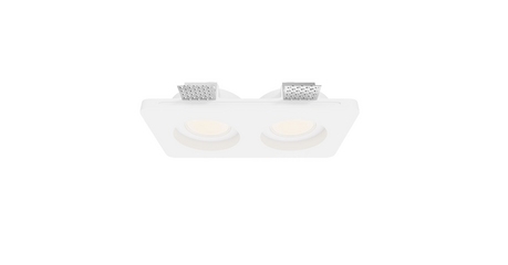 Встраиваемый светильник Maytoni Gyps Modern DL002-GU10-02-W