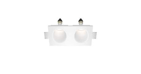 Встраиваемый светильник Maytoni Gyps Modern DL002-WW-02-W