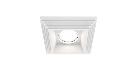 Встраиваемый светильник Maytoni Gyps Modern DL005-1-01-W-1