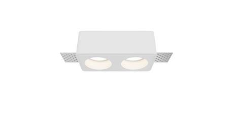 Встраиваемый светильник Maytoni Gyps Modern DL123-GU10-02-W