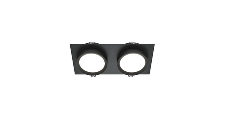 Встраиваемый светильник Maytoni Hoop DL086-02-GX53-SQ-B