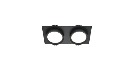 Встраиваемый светильник Maytoni Hoop DL086-02-GX53-SQ-B