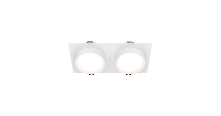 Встраиваемый светильник Maytoni Hoop DL086-02-GX53-SQ-W