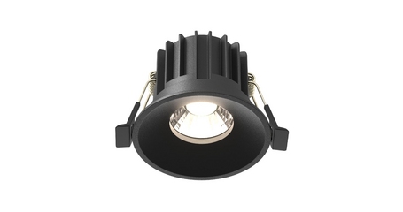 Встраиваемый светильник Maytoni Round DL058-12W-DTW-B