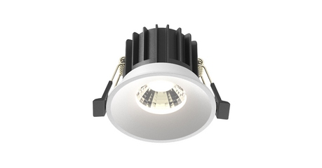 Встраиваемый светильник Maytoni Round DL058-12W-DTW-W