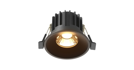Встраиваемый светильник Maytoni Round DL058-12W2.7K-B
