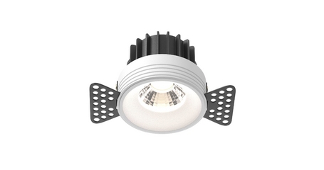 Встраиваемый светильник Maytoni Round DL058-12W4K-TRS-W