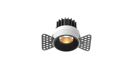 Встраиваемый светильник Maytoni Round DL058-7W2.7K-TRS-B