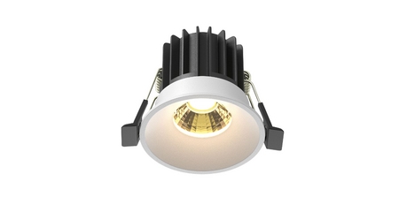 Встраиваемый светильник Maytoni Round DL058-7W2.7K-W