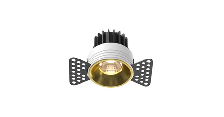 Встраиваемый светильник Maytoni Round DL058-7W3K-TRS-BS