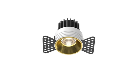 Встраиваемый светильник Maytoni Round DL058-7W4K-TRS-BS