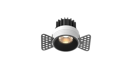 Встраиваемый светильник Maytoni Technical Downlight Round DL058-7W3K-TRS-B
