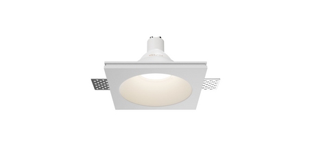 Встраиваемый светильник Maytoni Technical Gyps Modern DL129-GU10-01-W
