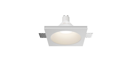 Встраиваемый светильник Maytoni Technical Gyps Modern DL129-GU10-01-W