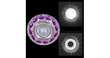 Встраиваемый светильник Reluce 00757-9.0-001CN MR16+LED3W CL+PP