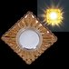 Встраиваемый светильник Reluce 12041-9.0-001LD MR16+LED3W TEA