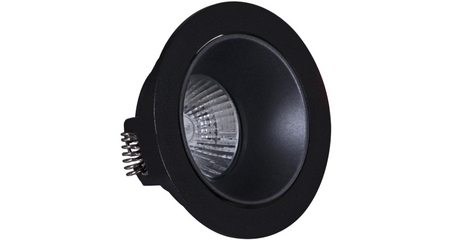 Встраиваемый светильник Reluce 16085-9.0-001PT MR16 BK+DARK GR