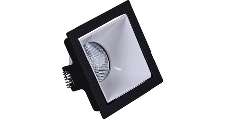 Встраиваемый светильник Reluce 16086-9.0-001PT MR16 BK+WT