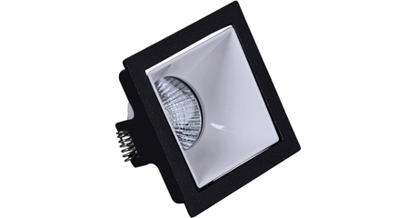 Встраиваемый светильник Reluce 16086-9.0-001PT MR16 BK+WT