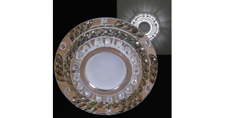Встраиваемый светильник Reluce 22092-9.0-001PL MR16+LED3W CL+GR