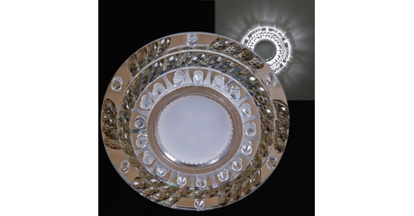Встраиваемый светильник Reluce 22092-9.0-001PL MR16+LED3W CL+GR