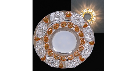 Встраиваемый светильник Reluce 22093-9.0-001PL MR16+LED3W CL+OR